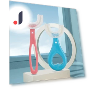 360 Degree Smart U-Shaped Toothbrush — Kids' Electric Toothbrushes, EDC Toy