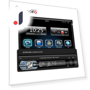 7-inch Foldable HD Touchscreen Car MP5 Player — Stereo Receivers, Podofo