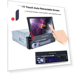 7-inch HD Touchscreen Bluetooth Car Stereo — Stereo Receivers, Xigege