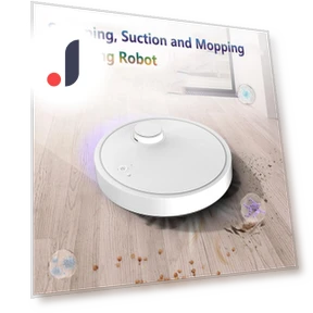Automatic Robot Vacuum Cleaner 3-in-1 — Smart Cleaning Robots, MR J
