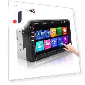 Car Player with 7-inch HD Touchscreen — Stereo Receivers, Podofo