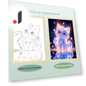 Cartoon Cat Night Light — Night Lights, YOU HOME