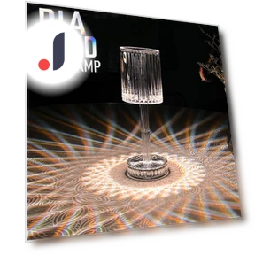 Crystal and Diamond Table Lamp — Overhead Lighting, YWZT Decorative lights