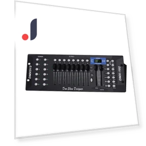 DMX512 Lighting Controller Console Panel — Black Light, TOMTOP JMS