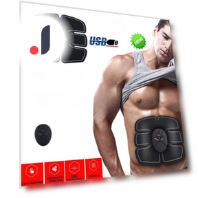 EMS Smart Abdominal Muscle Vibration Fitness Massager — Muscle Stimulators, Binchi Outdoor Equipment