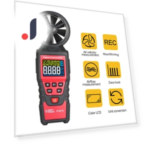 Handheld Digital Anemometer — Wind Speed Gauges, Kkmoon