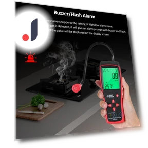 Handheld Gas Leak Detector — Gas Safety Equipment, Zeblaze