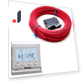 Heating Cable and Smart Thermostat Wi-Fi Set — Home Climate Control, Minco Electronics