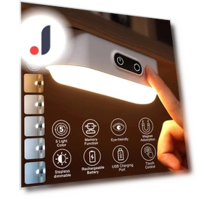 LED Desk Lamp with Touch Control — Study & Desk Lighting, AKA002