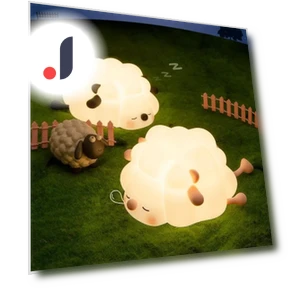 LED Night Light with Cute Sheep — Night Lights, Aloisia