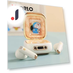 Luxury Wireless Headphones with Cute Cartoon Design — Over-Ear Headphones, VAORLO