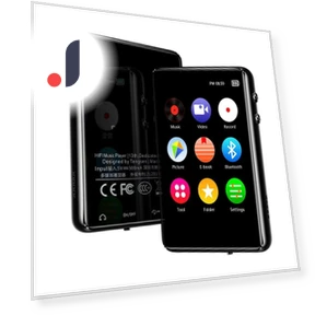 Metal MP4 Player with Bluetooth 5.0 — Portable Media Players, Happy World Electronics