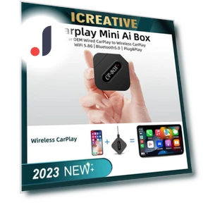 Mini AI Box USB Plug and Play for Carplay — Car Accessories & Gadgets, icreative