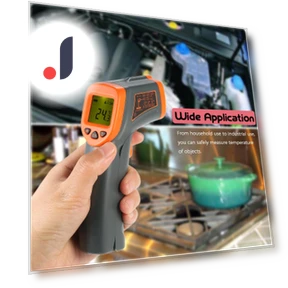 Portable Handheld Digital Non-Contact Infrared Thermometer — Thermal Measurement Tools, Kkmoon