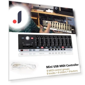 Portable MIDI Controller — DAW Controllers, Zeblaze
