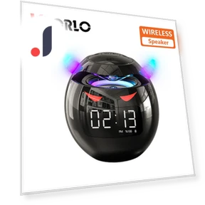 Portable Speaker with Smart Alarm Clock — Portable Audio, VAORLO
