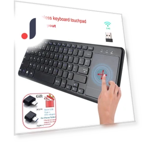 Portable Wireless Keyboard with Touch Panel — Keyboards, HZ-C