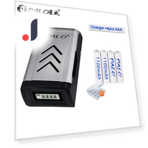 Rechargeable Battery and Smart Charger Set — Batteries, PALO