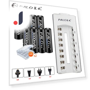 Rechargeable Battery Pack with Smart Charger — Batteries, PALO