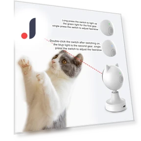 Rechargeable Interactive Laser Toy for Cats — Cat Playthings, TOMTOP JMS