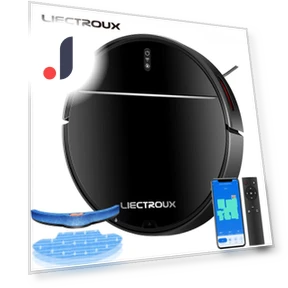 Robot Vacuum with App Control — Smart Cleaning Robots, Liectroux