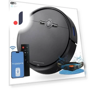 Robot Vacuum with Charging Station — Smart Cleaning Robots, Essager Electronic