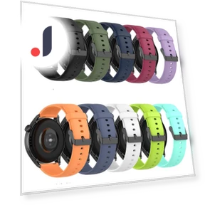 Silicone Watch Strap 22mm — Smartwatch Straps, Sunshine168