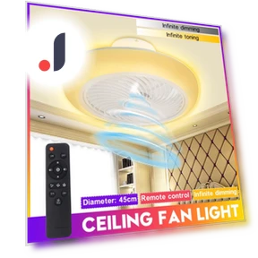 Smart Ceiling Fan with Light — Ceiling Fans, Ideal World