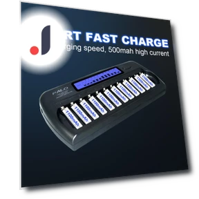 Smart Charger with LCD Screen — Batteries, PALO