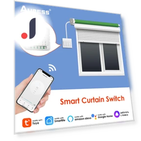 Smart Curtain Switch — Smart Home Hubs & Controllers, Turefans