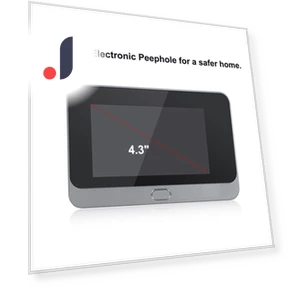 Smart Door Viewer with Motion Sensor — Smart Home Security, TOMTOP JMS