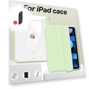 Smart Leather Case for iPad — Protective Cases, JHHC