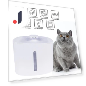 Smart Pet Water Dispenser with LED Light — Fountains, HOME LOVER