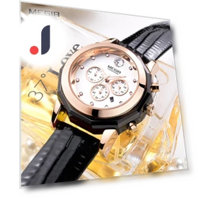 Smart Quartz Chronograph Watch — Women's Wrist Watches, MEGIR