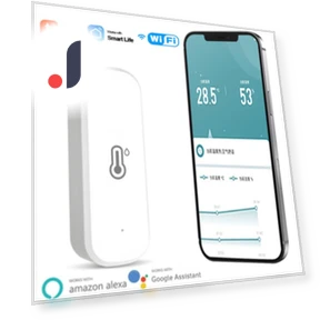 Smart Temperature and Humidity Sensor — Home Climate Control, wonder 2