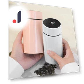Smart Temperature Display Thermos Bottle — Beverage Warmers, HaiKouLiJinHaiKeJiYouXianGongSi
