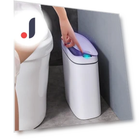 Smart Touch Sensor Trash Can — Kitchen Cans, Longjing