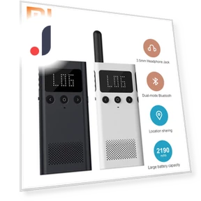 Smart Walkie Talkie with FM Radio Speaker — Two-Way Radios for Kids, Xiaomi