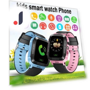 Smart Watch with GPS, GSM Locator, SOS Tracker for Kids — Location Tracking Devices, A qi