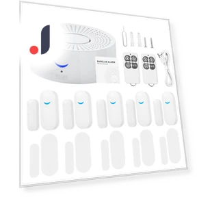 Smart Wi-Fi Alarm System Kit — Smart Home Security, TOMTOP JMS