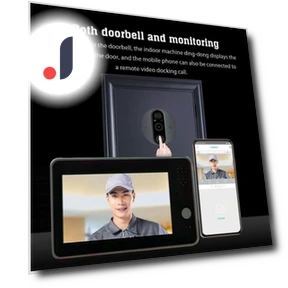 Smart Wi-Fi Doorbell with Camera — Smart Home Security, TOMTOP JMS
