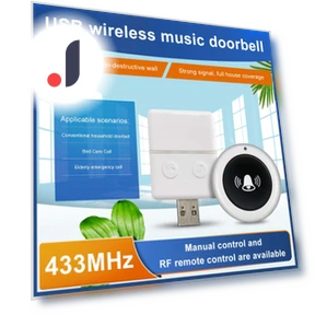 Smart Wireless Doorbell — Chimes, Meiteai-All