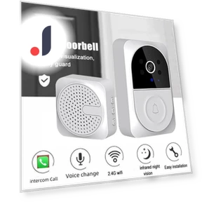 Smart Wireless Wi-Fi Video Doorbell — Smart Home Security, LIAESMART