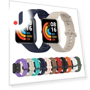 Soft Silicone Waterproof Replacement Strap — Smartwatch Straps, yunmanlei