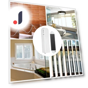 Solar-Powered Zigbee Smart Blinds Motor — Smart Home Hubs & Controllers, Tooarts