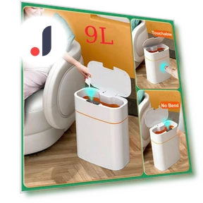 Touch Sensor Trash Can with Narrow Seam — Waste Baskets, Keep Health Care