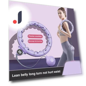 Weighted Infinity Smart Fitness Hoop — Kids Fitness, MUQZI