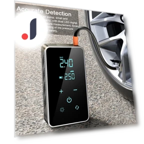 Wireless Car Air Pump — Tire Inflation Solutions, TOMTOP JMS