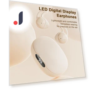 Wireless Headset with Noise Cancellation — Over-Ear Headphones, LOMEII Electronic
