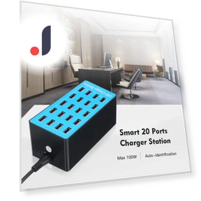 20-Port Smart Charging Station — Chargers, 3d printing machine